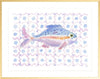 The "Just Keep Swimming" Watercolor Fish Fine Art Print - Liza Pruitt
