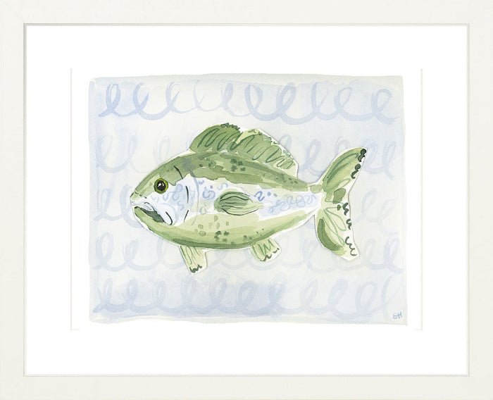 The "One Fish, Green Fish" Fine Art Print - Liza Pruitt