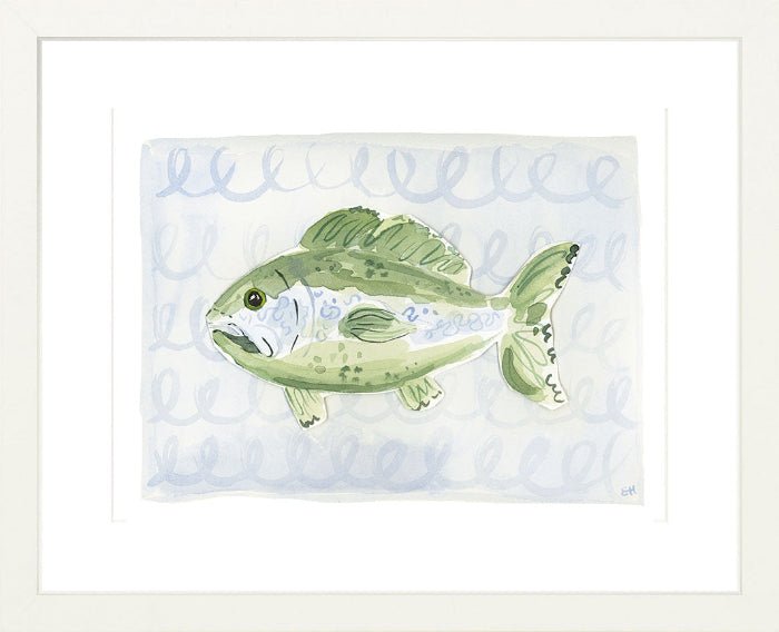 The "One Fish, Green Fish" Fine Art Print - Liza Pruitt