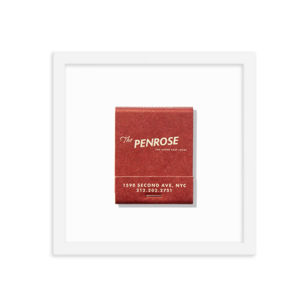 The Penrose Matchbox Framed Print - Liza Pruitt