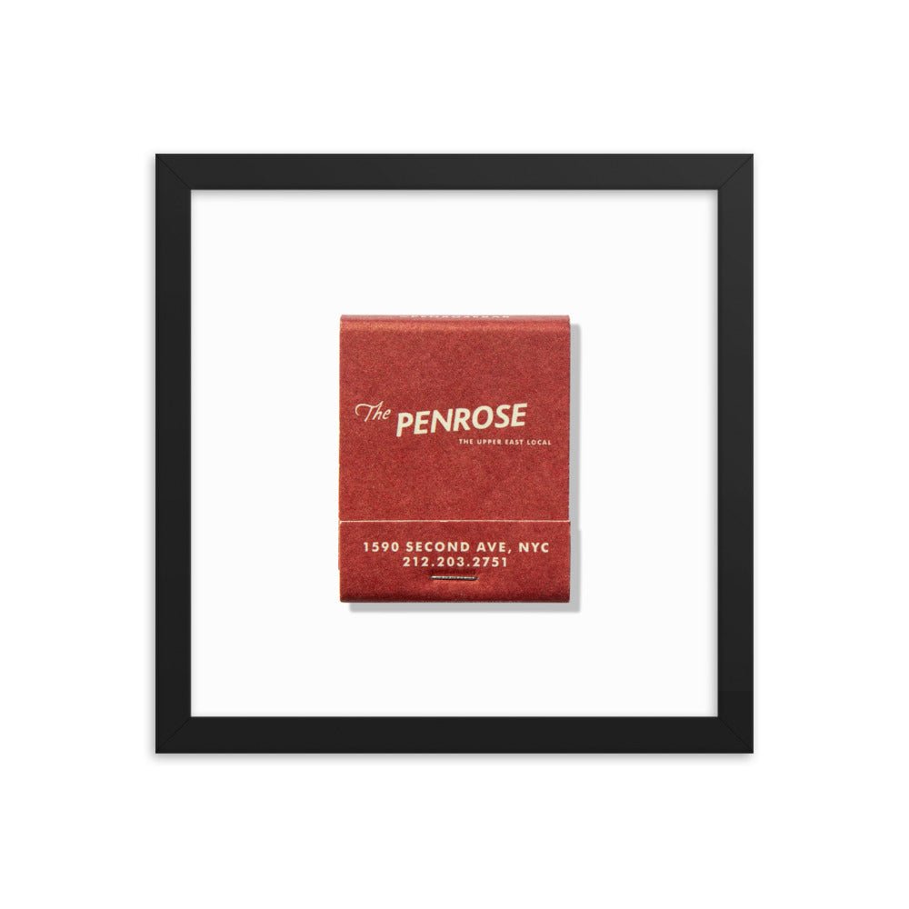 The Penrose Matchbox Framed Print - Liza Pruitt