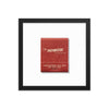 The Penrose Matchbox Framed Print - Liza Pruitt