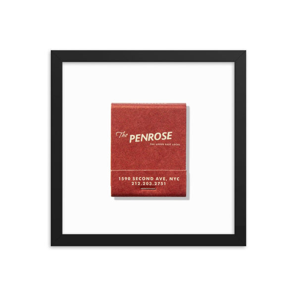 The Penrose Matchbox Framed Print - Liza Pruitt
