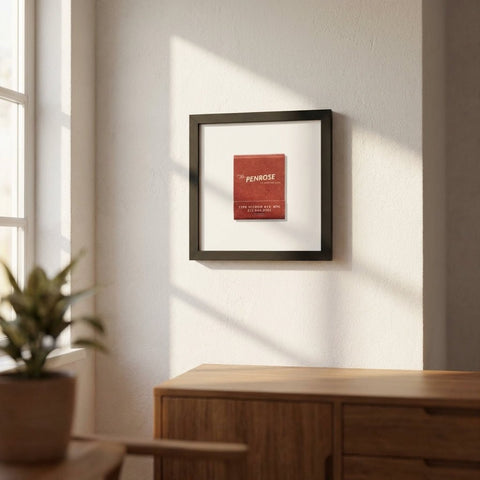 The Penrose Matchbox Framed Print - Liza Pruitt