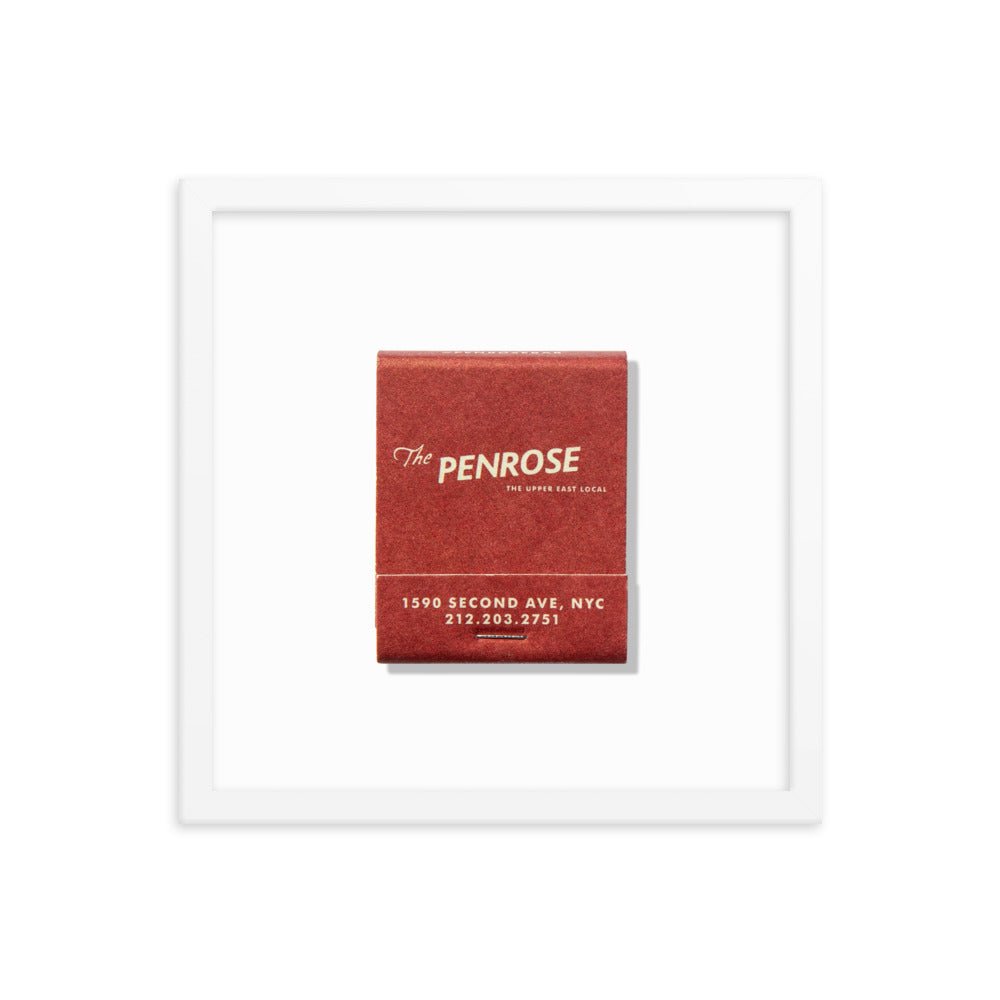 The Penrose Matchbox Framed Print - Liza Pruitt