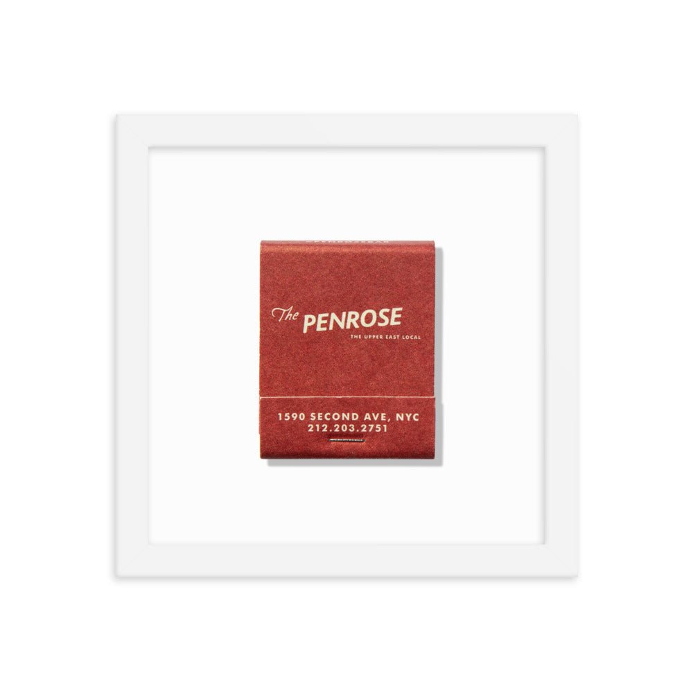 The Penrose Matchbox Framed Print - Liza Pruitt