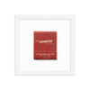 The Penrose Matchbox Framed Print - Liza Pruitt