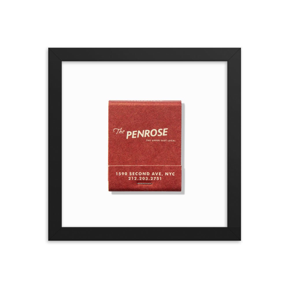 The Penrose Matchbox Framed Print - Liza Pruitt