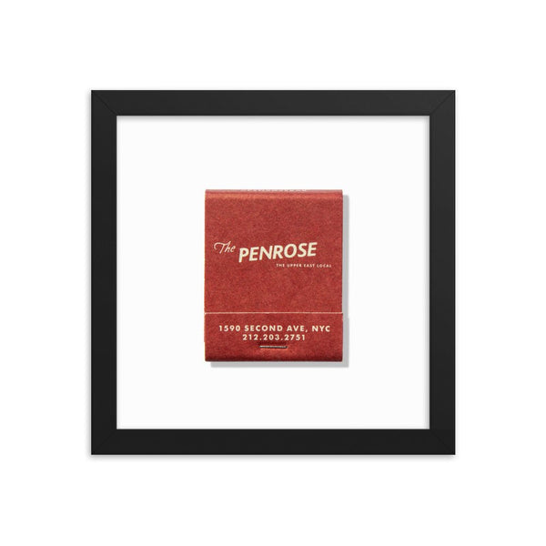 The Penrose Matchbox Framed Print - Liza Pruitt
