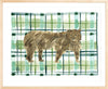 The "Plaid Bear" Watercolor Animal Fine Art Print - Liza Pruitt