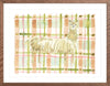 The "Plaid Llama" Watercolor Animal Fine Art Print - Liza Pruitt