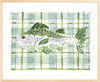 The "Plaid Saltwater Fish" Watercolor Animal Fine Art Print - Liza Pruitt