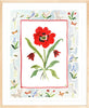 The "Somerset Charms" Watercolor Fine Art Print, Flower Charm Series - Liza Pruitt
