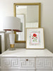 The "Somerset Charms" Watercolor Fine Art Print, Flower Charm Series - Liza Pruitt