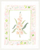 The "Whimsywood Charms" Watercolor Fine Art Print, Flower Charm Series - Liza Pruitt