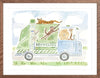 The "Wild Animal Recycling Truck Co." Fine Art Print - Liza Pruitt