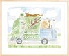 The "Wild Animal Recycling Truck Co." Fine Art Print - Liza Pruitt