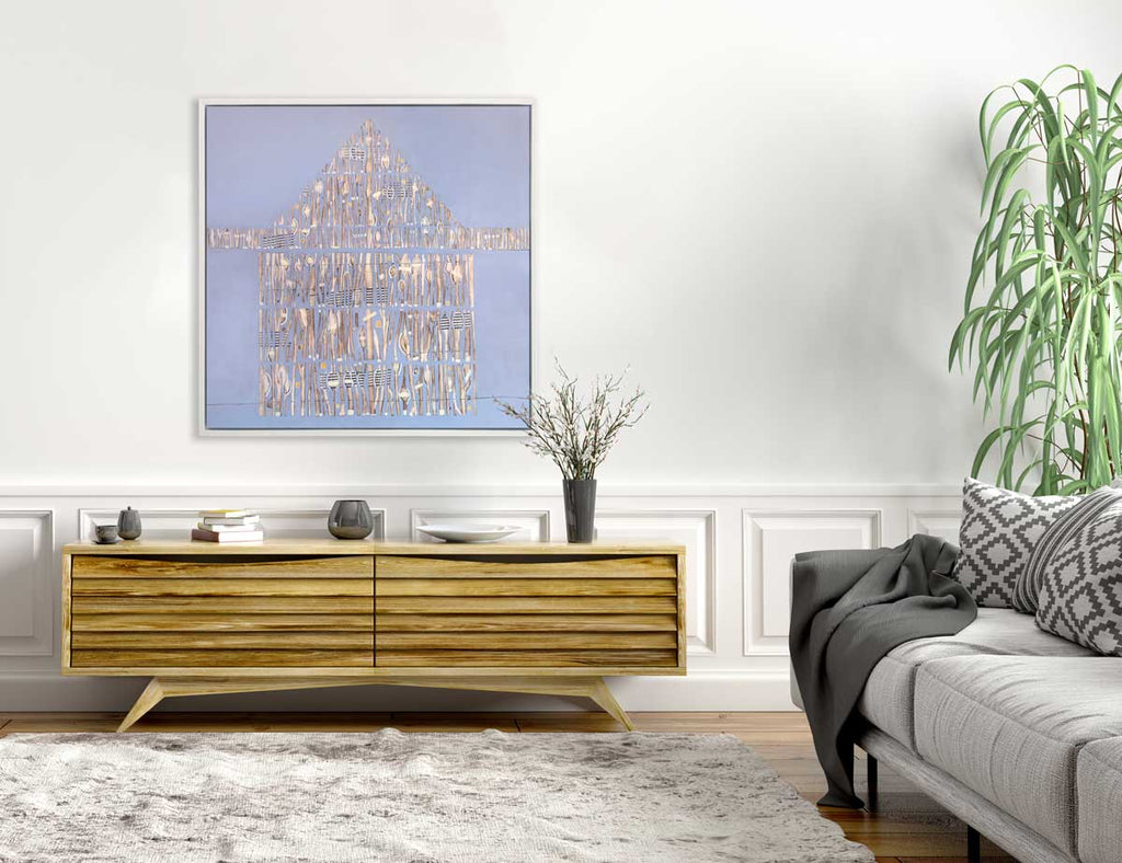 The Wobble House - Limited Edition Canvas Print - Liza Pruitt