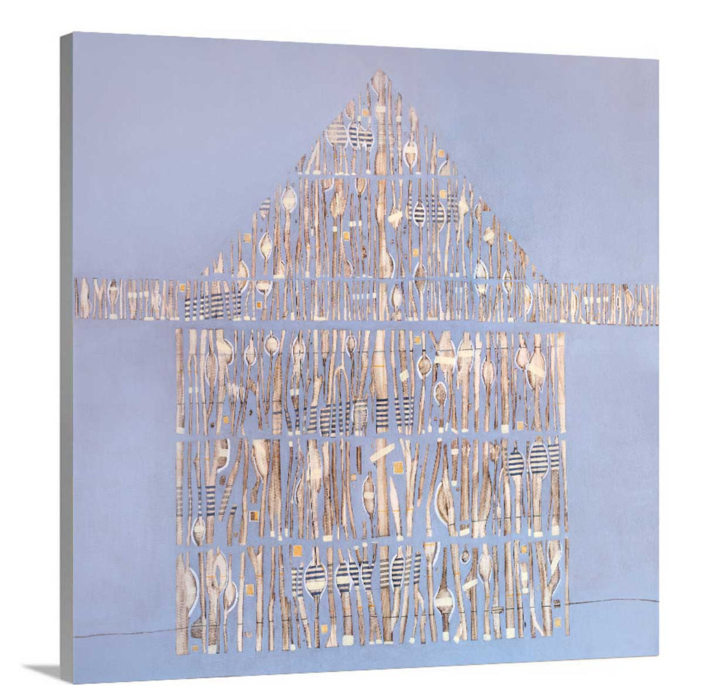 The Wobble House - Limited Edition Canvas Print - Liza Pruitt