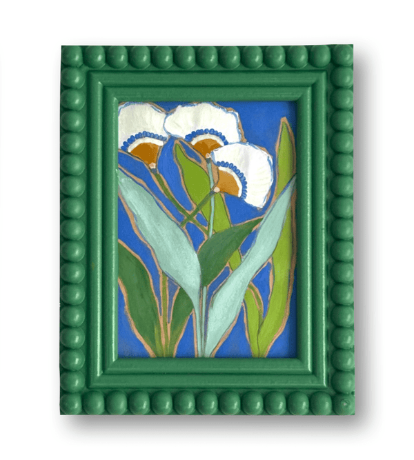 Three Biancas | 9" x 7.5" | Framed - Liza Pruitt