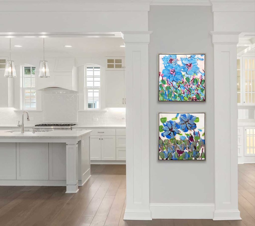 Three Posies I - Open Edition Canvas Print - Liza Pruitt