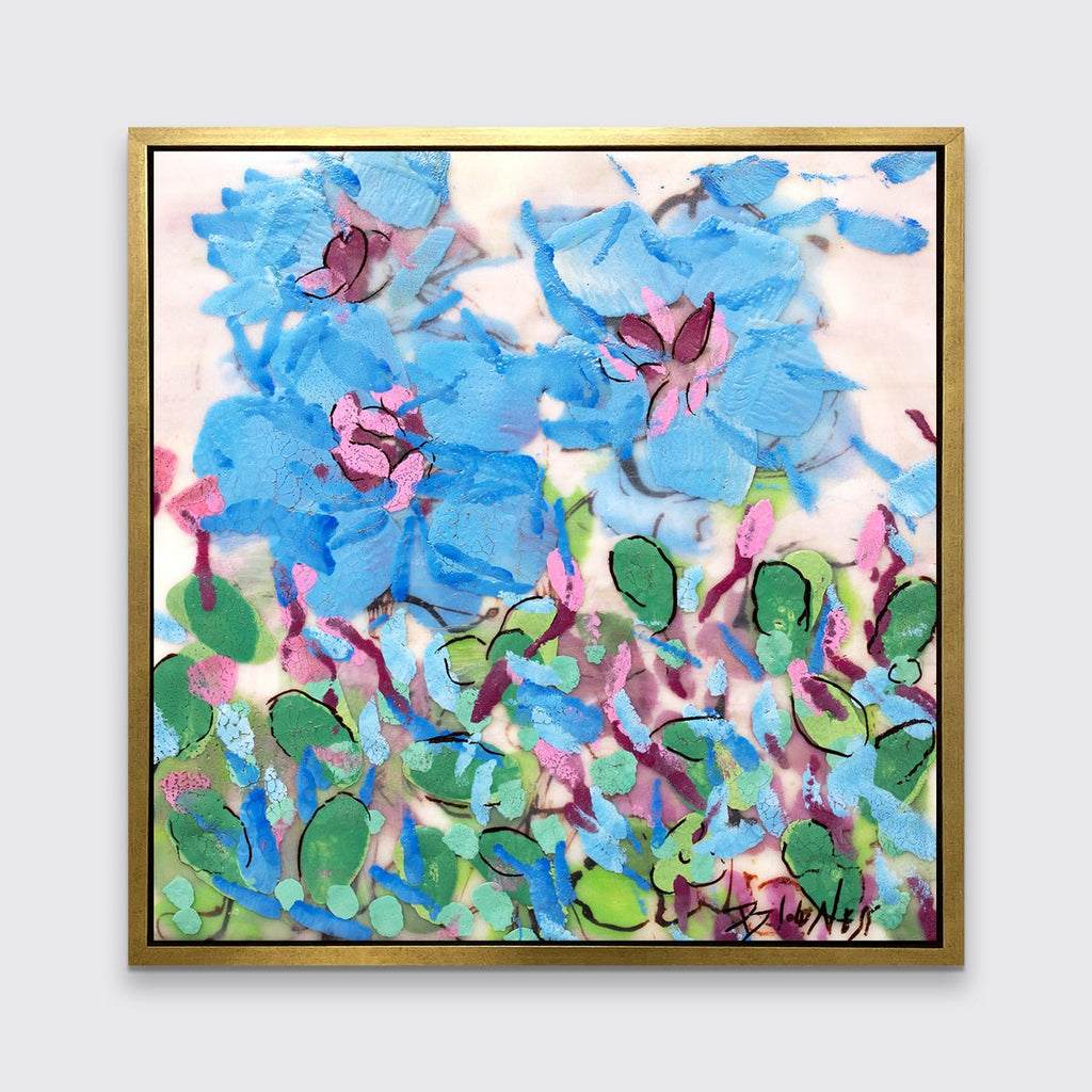 Three Posies I - Open Edition Canvas Print - Liza Pruitt