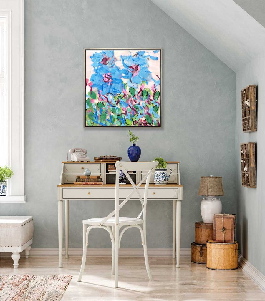 Three Posies I - Open Edition Canvas Print - Liza Pruitt