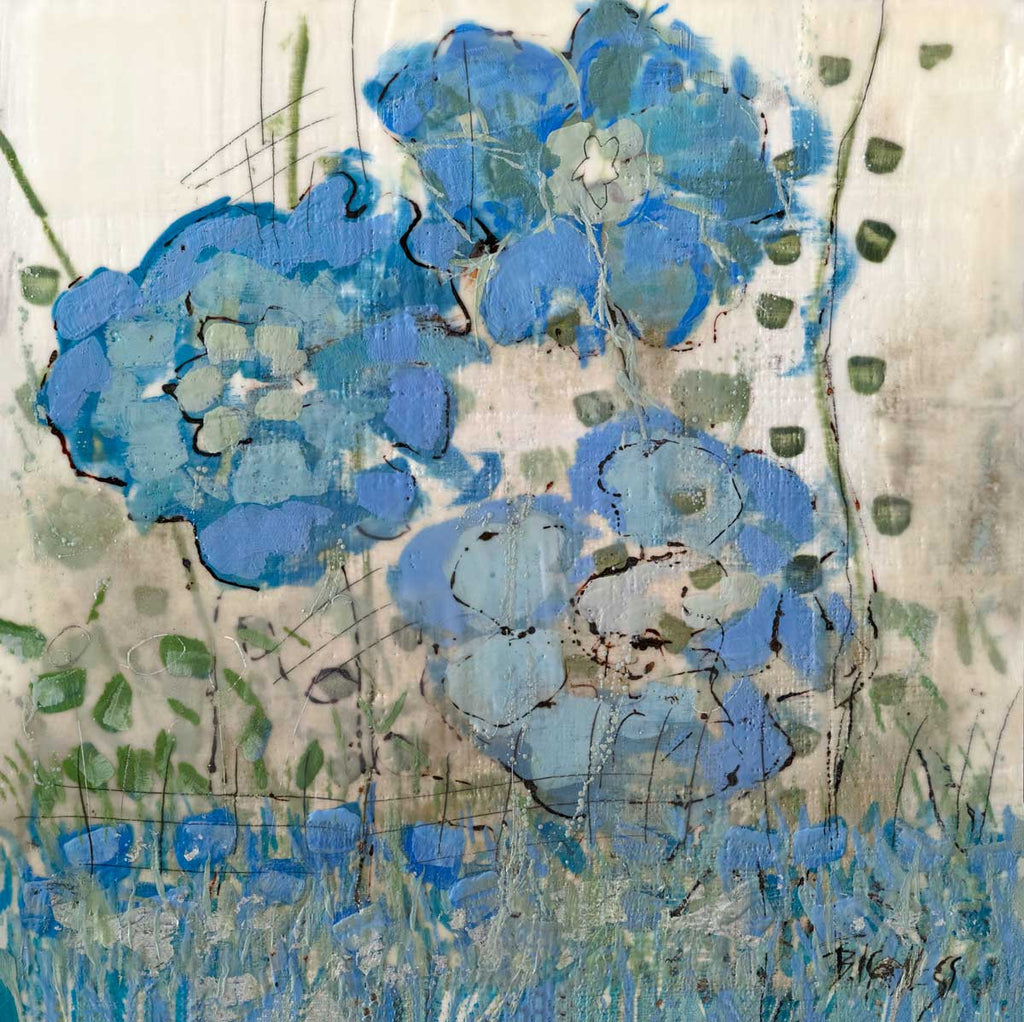 Three Posies - Open Edition Canvas Print - Liza Pruitt