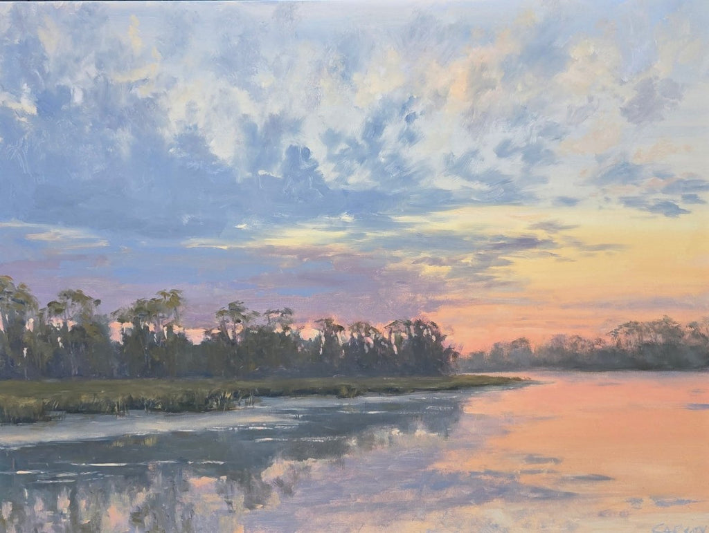 Tidal Glow | 36" h x 48" w - Liza Pruitt