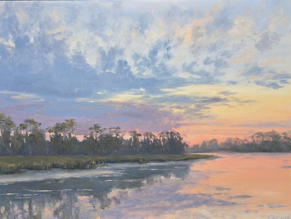 Tidal Glow | 36" h x 48" w - Liza Pruitt