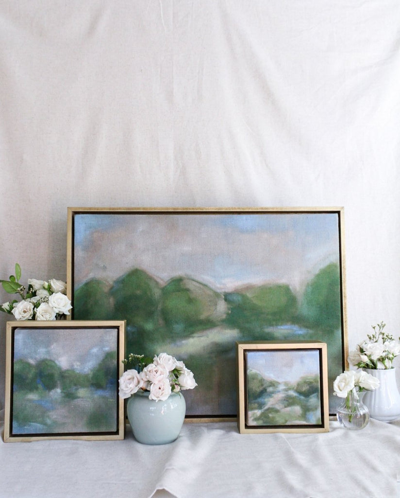 Time To Stay | 18" h x 24" w | Framed - Liza Pruitt