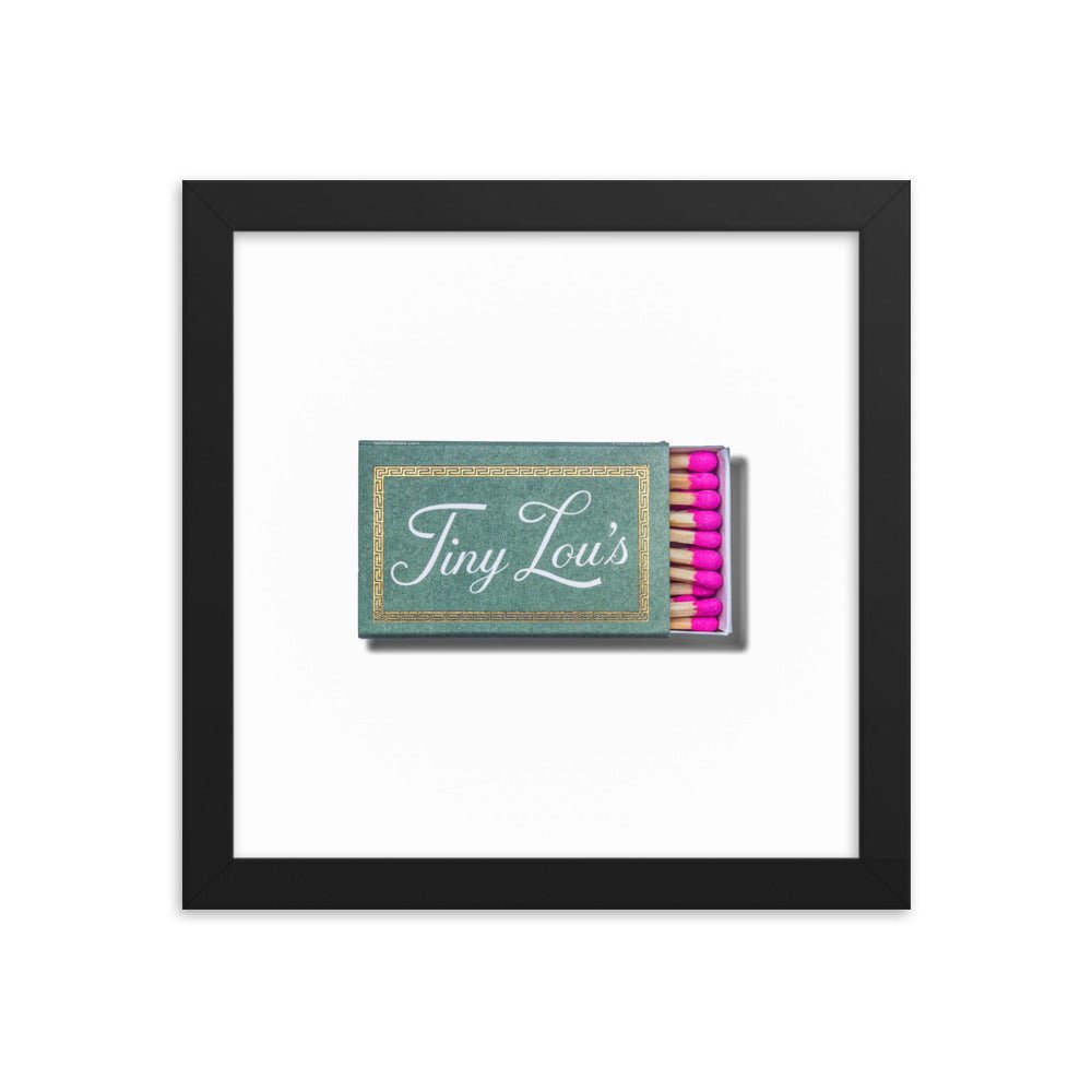 Tiny Lou’s Framed Print - Liza Pruitt
