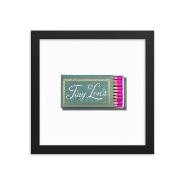 Tiny Lou’s Framed Print - Liza Pruitt