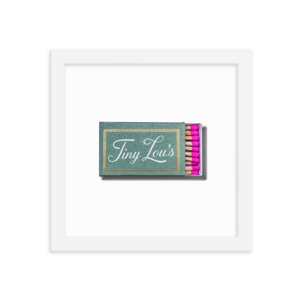 Tiny Lou’s Framed Print - Liza Pruitt