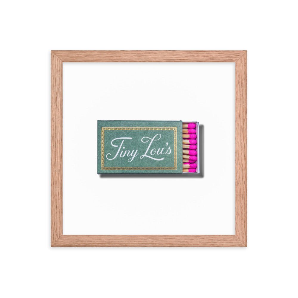 Tiny Lou’s Framed Print - Liza Pruitt