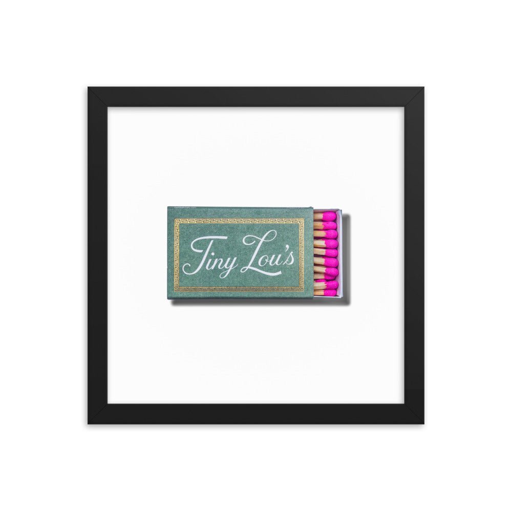 Tiny Lou’s Framed Print - Liza Pruitt