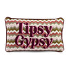 Tipsy Gypsy Needlepoint Pillow - Liza Pruitt