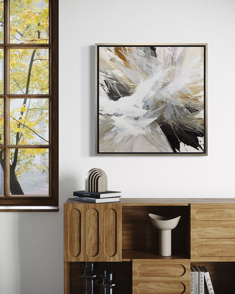 Today I Choose Palette Knives - Limited Edition Canvas Print - Liza Pruitt