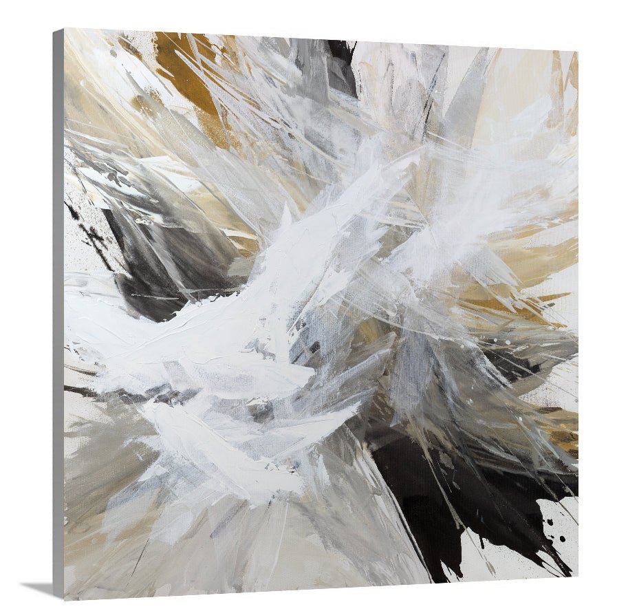 Today I Choose Palette Knives - Limited Edition Canvas Print - Liza Pruitt