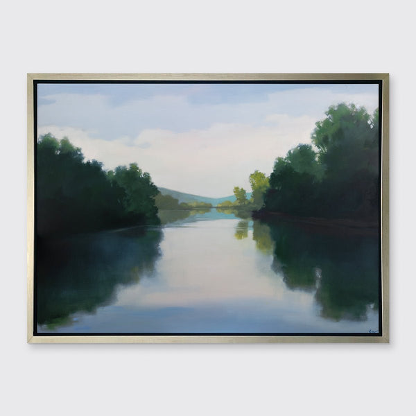 Touching Water - Open Edition Canvas Print - Liza Pruitt