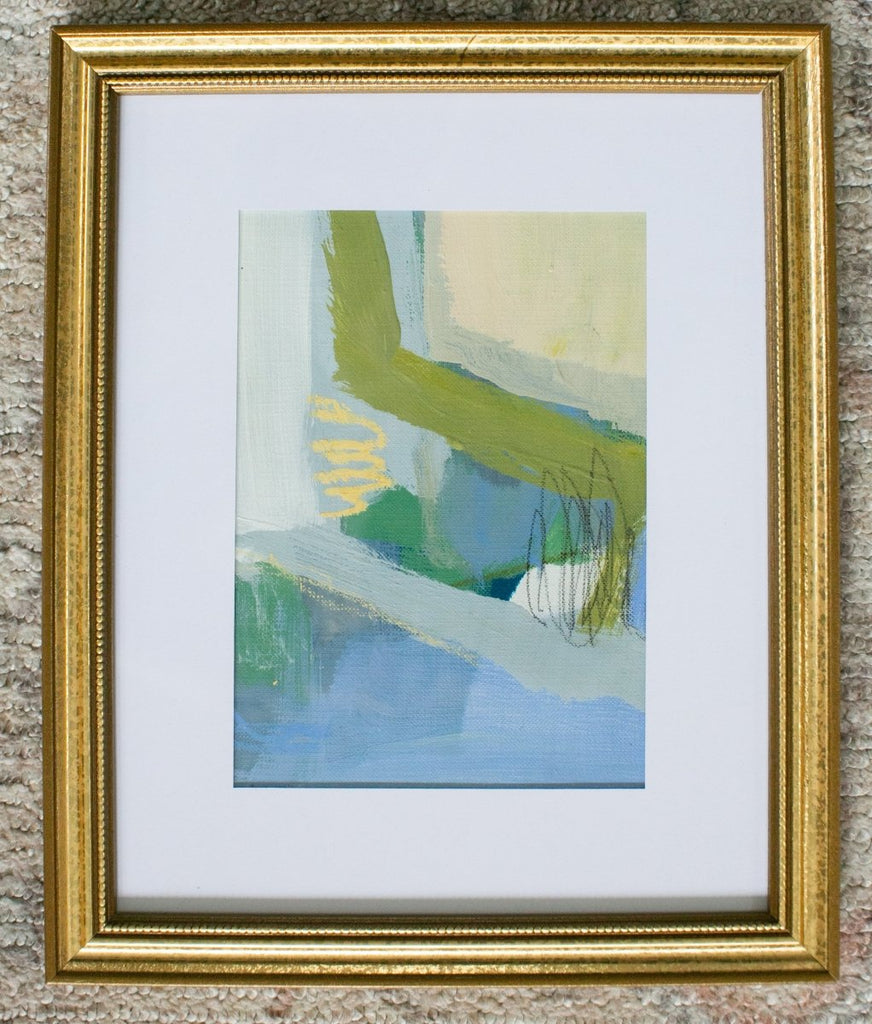Tracing Lines | 10" h x 8" w | Framed - Liza Pruitt