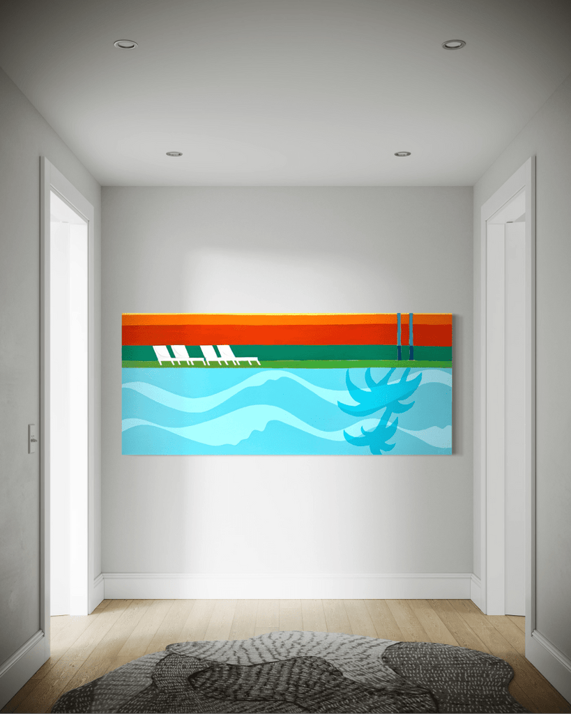 Tropicali | 30" h x 70" w - Liza Pruitt