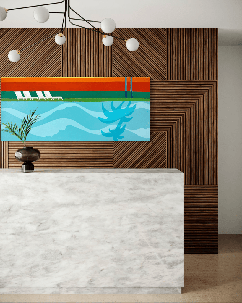 Tropicali | 30" h x 70" w - Liza Pruitt