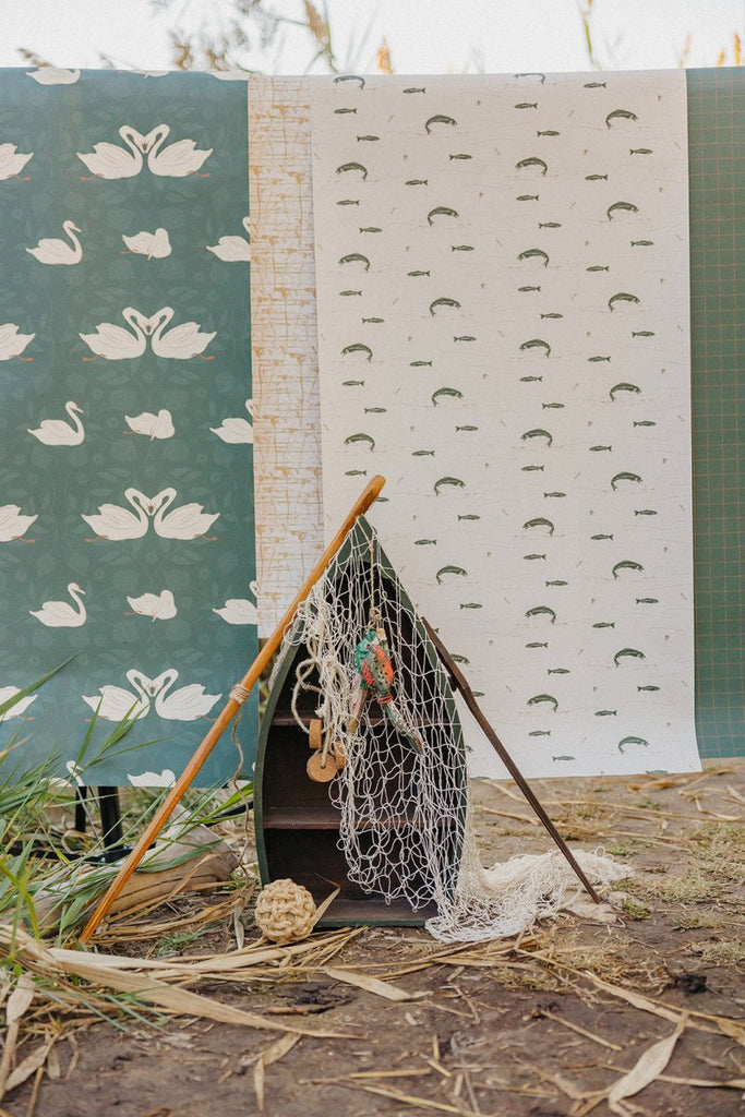 Trout Wallpaper by Cassandra Zaniboni - Liza Pruitt