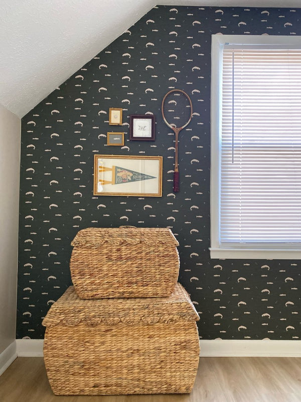 Trout Wallpaper by Cassandra Zaniboni - Liza Pruitt