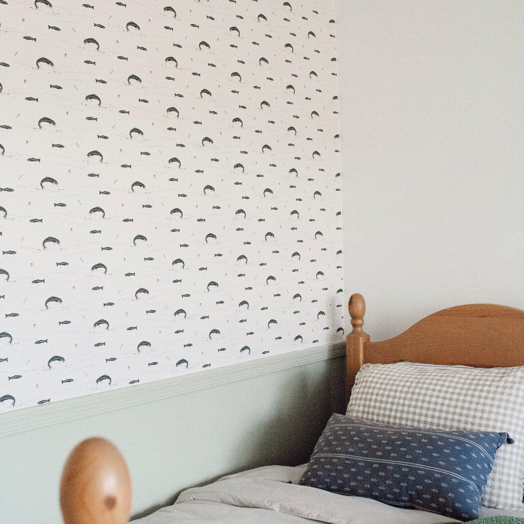 Trout Wallpaper by Cassandra Zaniboni - Liza Pruitt