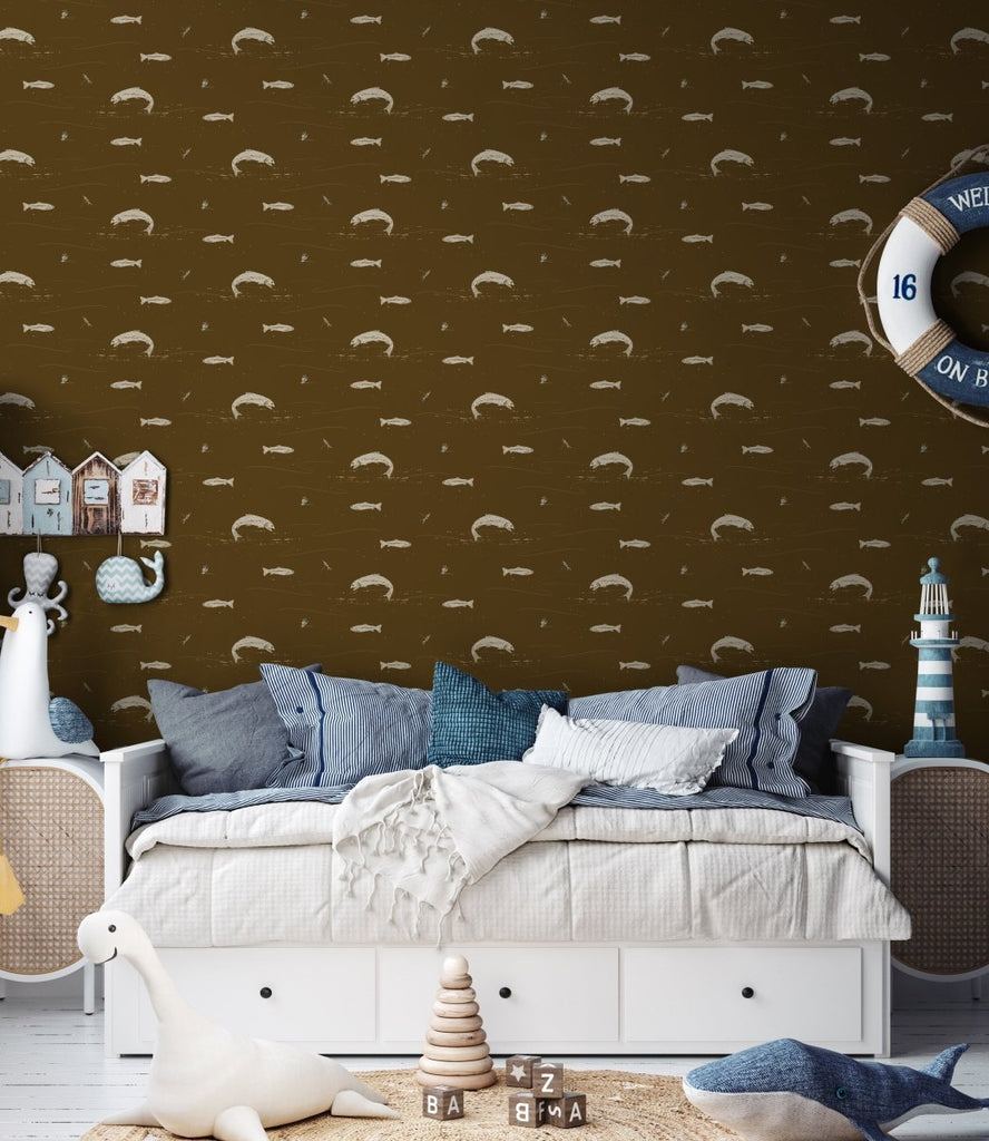 Trout Wallpaper by Cassandra Zaniboni - Liza Pruitt