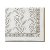 Tuileries Tablecloth Blockprinted Trim - Liza Pruitt