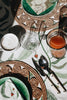Tuileries Tablecloth Blockprinted Trim - Liza Pruitt