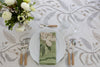 Tuileries Tablecloth Blockprinted Trim - Liza Pruitt